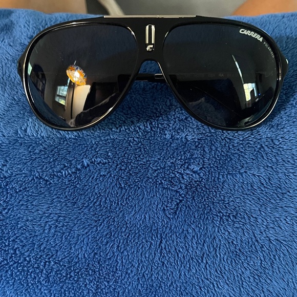 Carrera Dark Aviator Sunglasses New - Picture 1 of 7